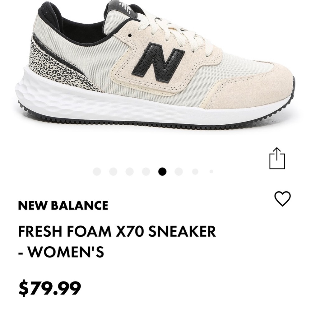 Women’s New Balance sneakers, size 8
